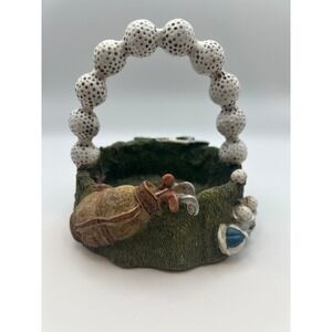 Vintage Golf-Themed Trinket Dish Small Basket Decor‎